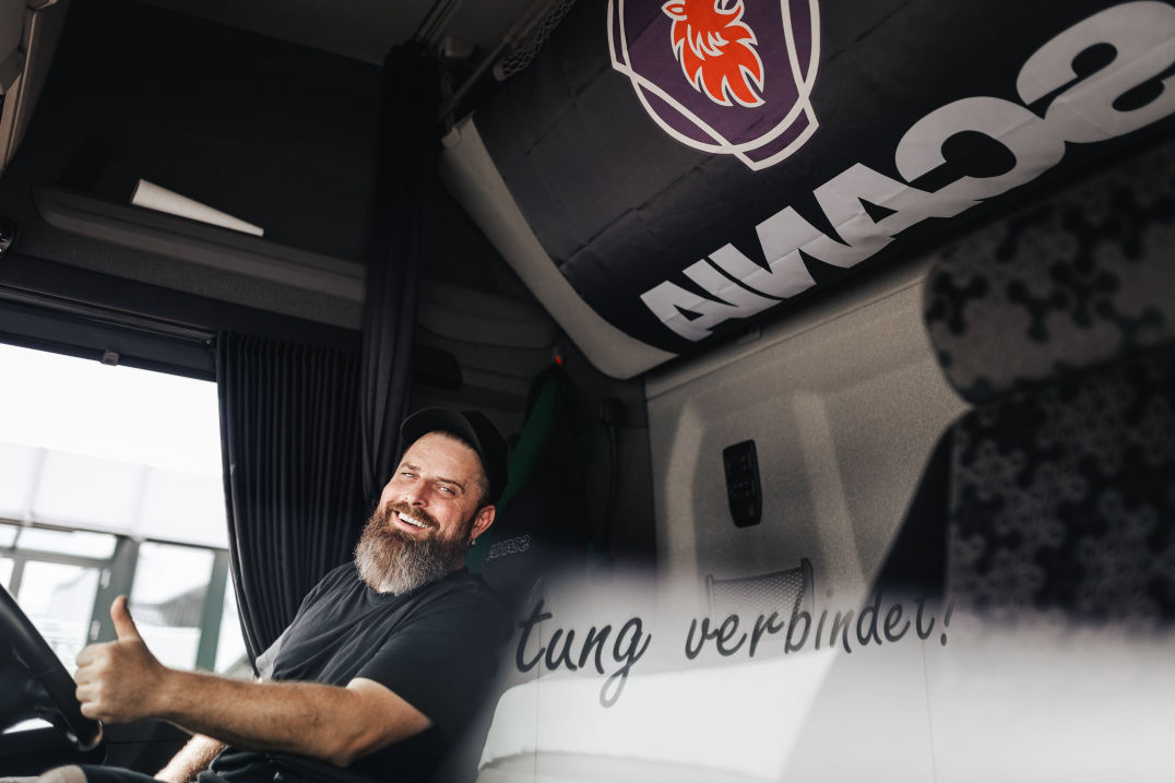 Einer unserer Kraftfahrer  - dein neuer Kollege